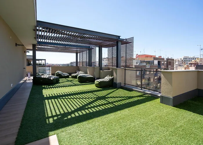דירה Aurealiving - Trastevere With Rooftop & Gym